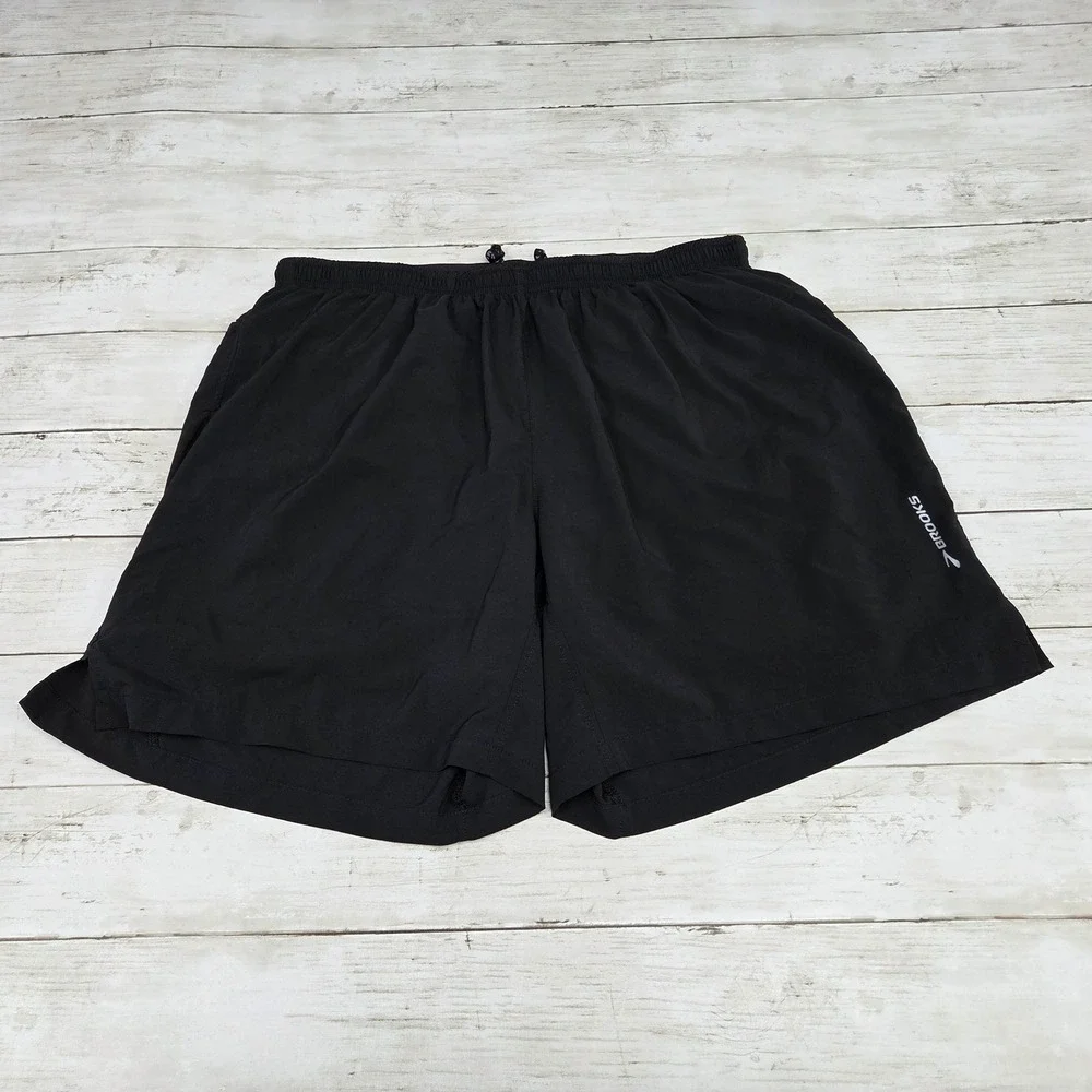 Brooks Equilibrium Technology Running Shorts Athletic Men Large Black